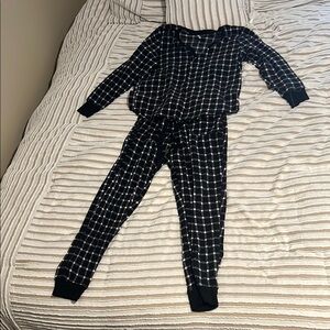Black and White Checkered Pajama Set